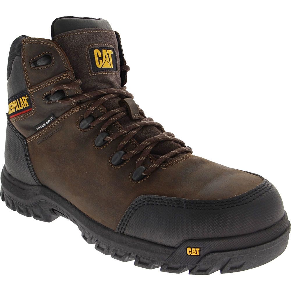 Caterpillar Footwear Resorption Composite Toe Work Boots - Mens Brown
