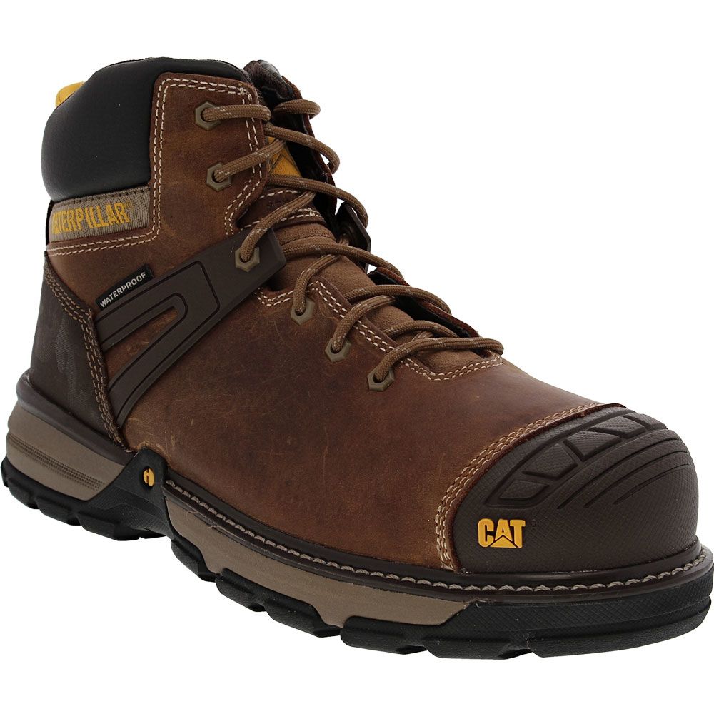 Caterpillar Footwear Excavator Superlight CT Work Boots - Mens Brown
