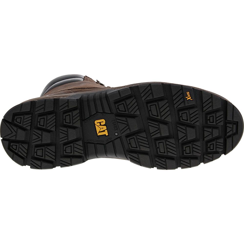 Caterpillar Footwear Exposition Safety Toe Work Boots - Mens Brown Sole View