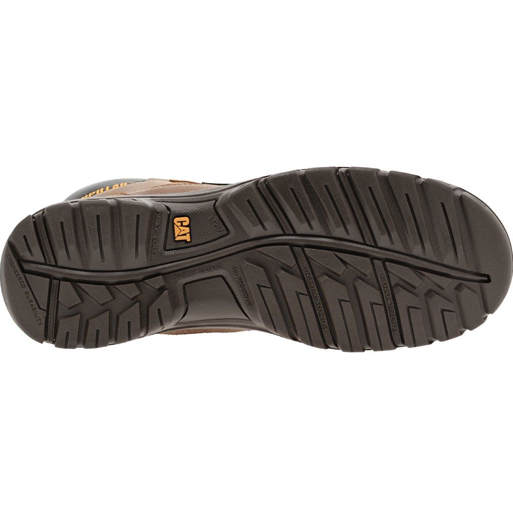 Caterpillar Footwear Resorption H20 CT Work Boots - Womens Brown Sole View