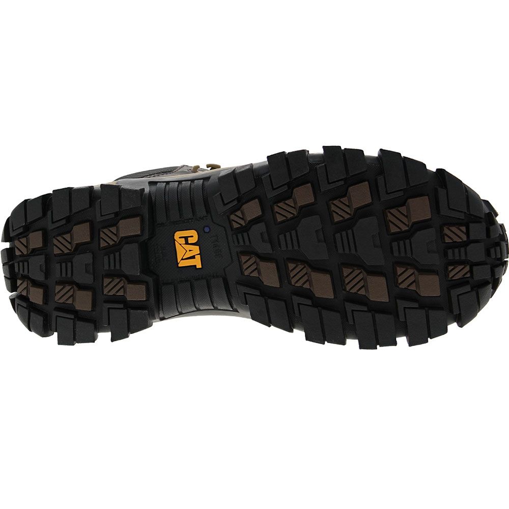 Caterpillar Footwear Invader Hiker CT Work Boots - Mens Coffee Bean Sole View