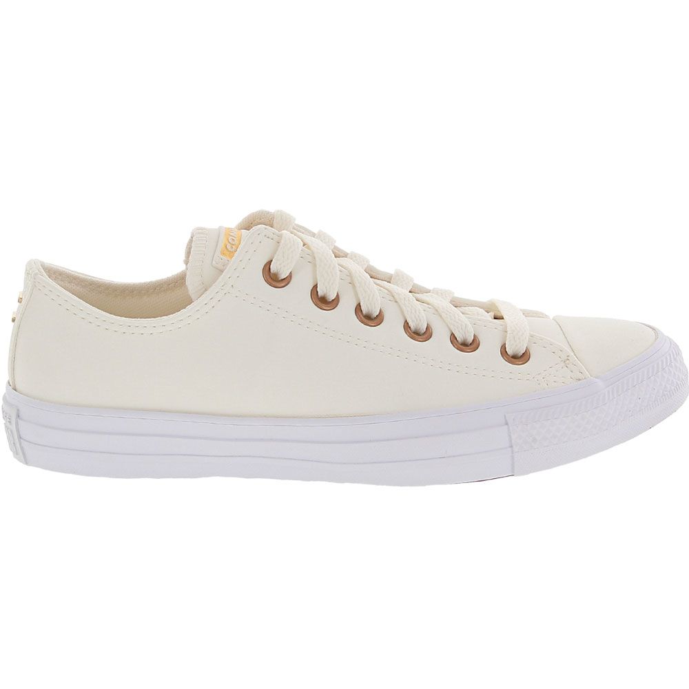'Converse Chuck Taylor All Star Ox Leather - Womens Egret Gold White