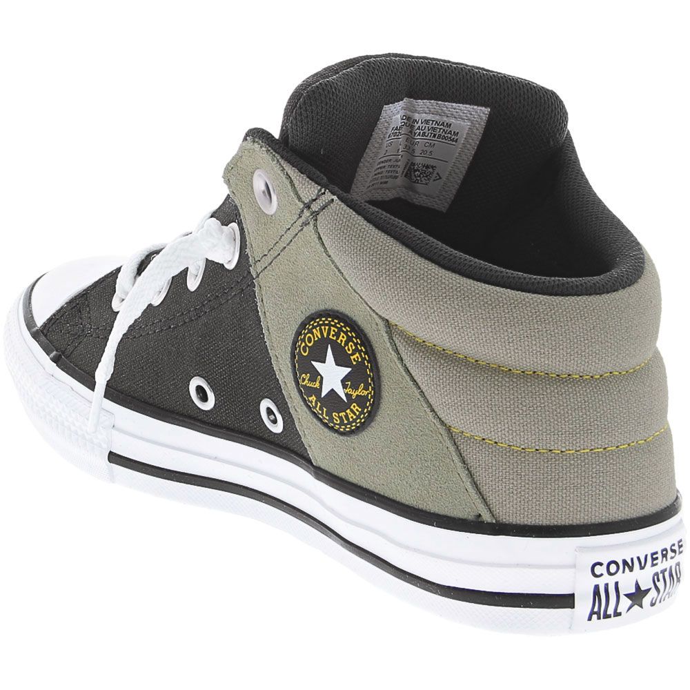 Converse Chuck Taylor All Star Axel Mid - Kids Olive Back View