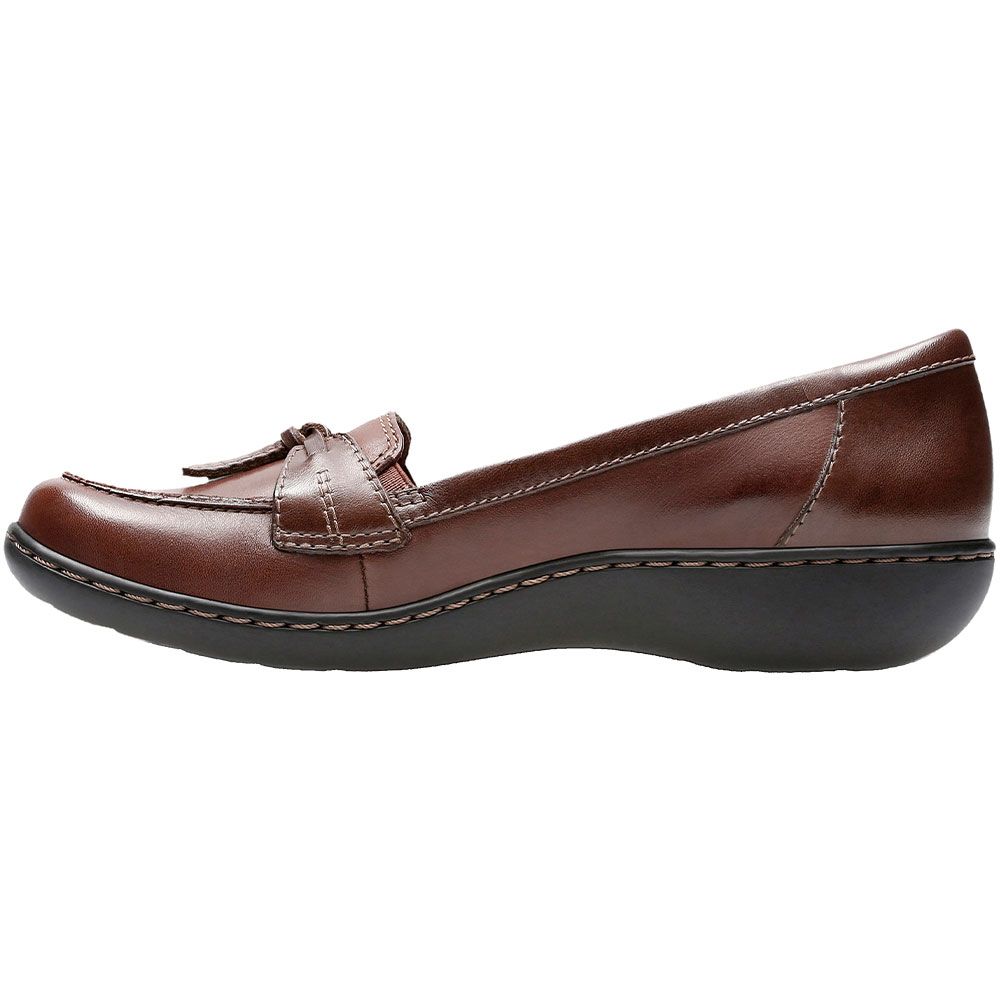 Clarks Ashland Bubble Slip on Casual - Womens Brown Back View