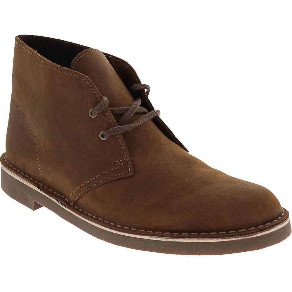 Clarks Bushacre 2 Casual Boots - Mens Beeswax Leather