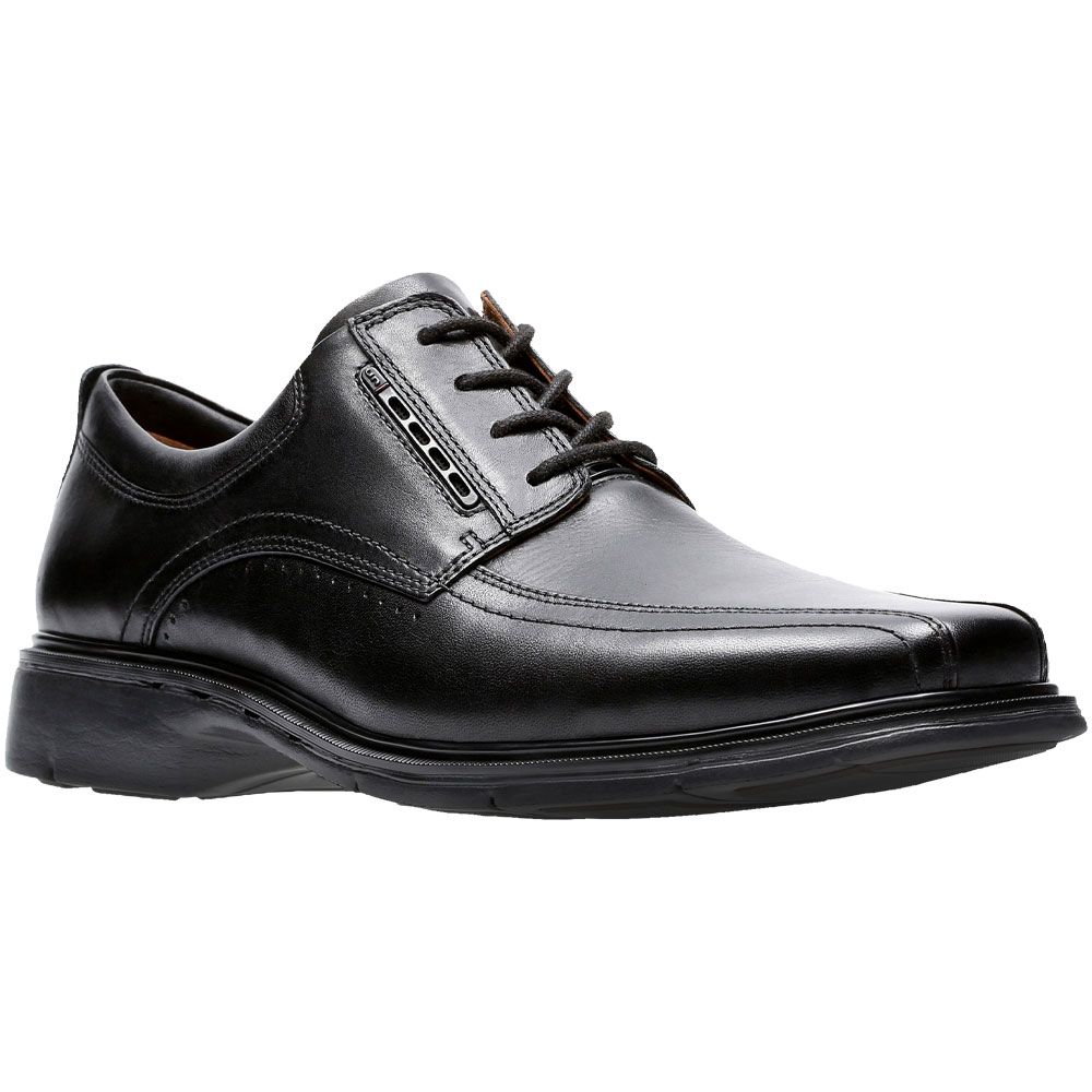 Clarks Un Kenneth Oxford Dress Shoes - Mens Black