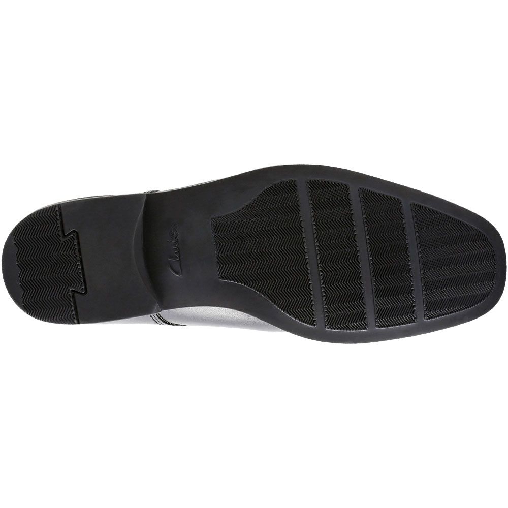 Clarks Tilden Walk Oxford Dress Shoes - Mens Black Sole View