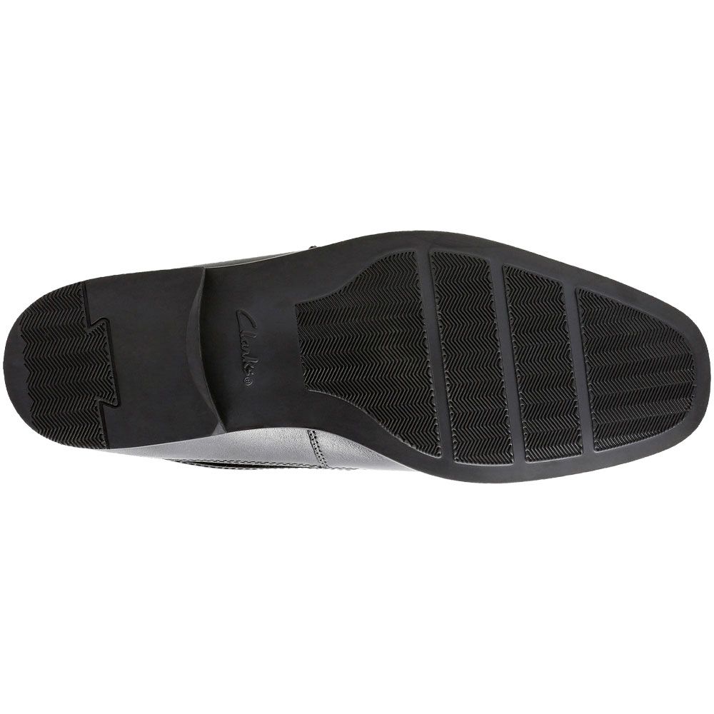 Clarks Tilden Free Loafer Dress Shoes - Mens Black Sole View