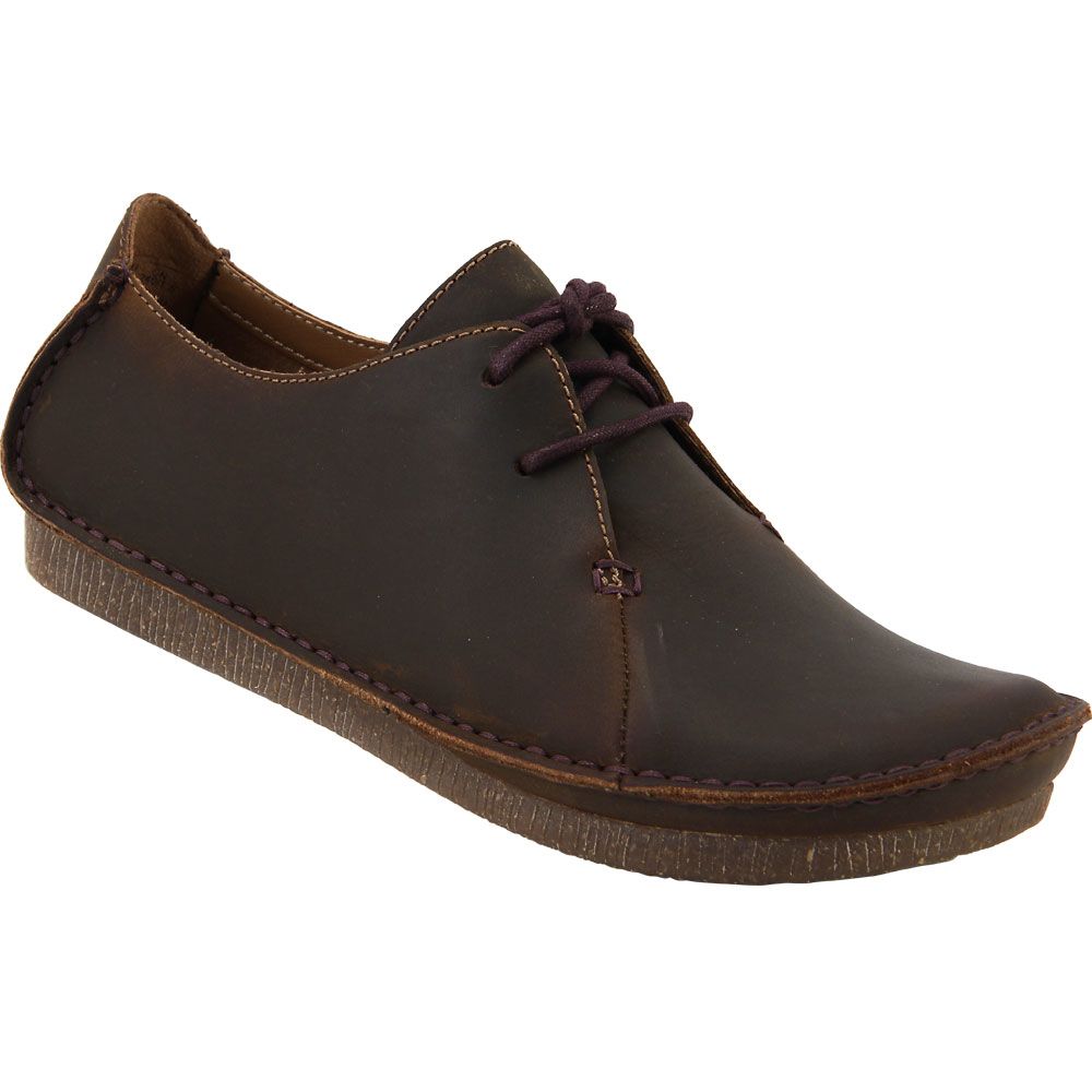 Clarks Janey Mae Casual Shoes - Womens Beeswax Brown