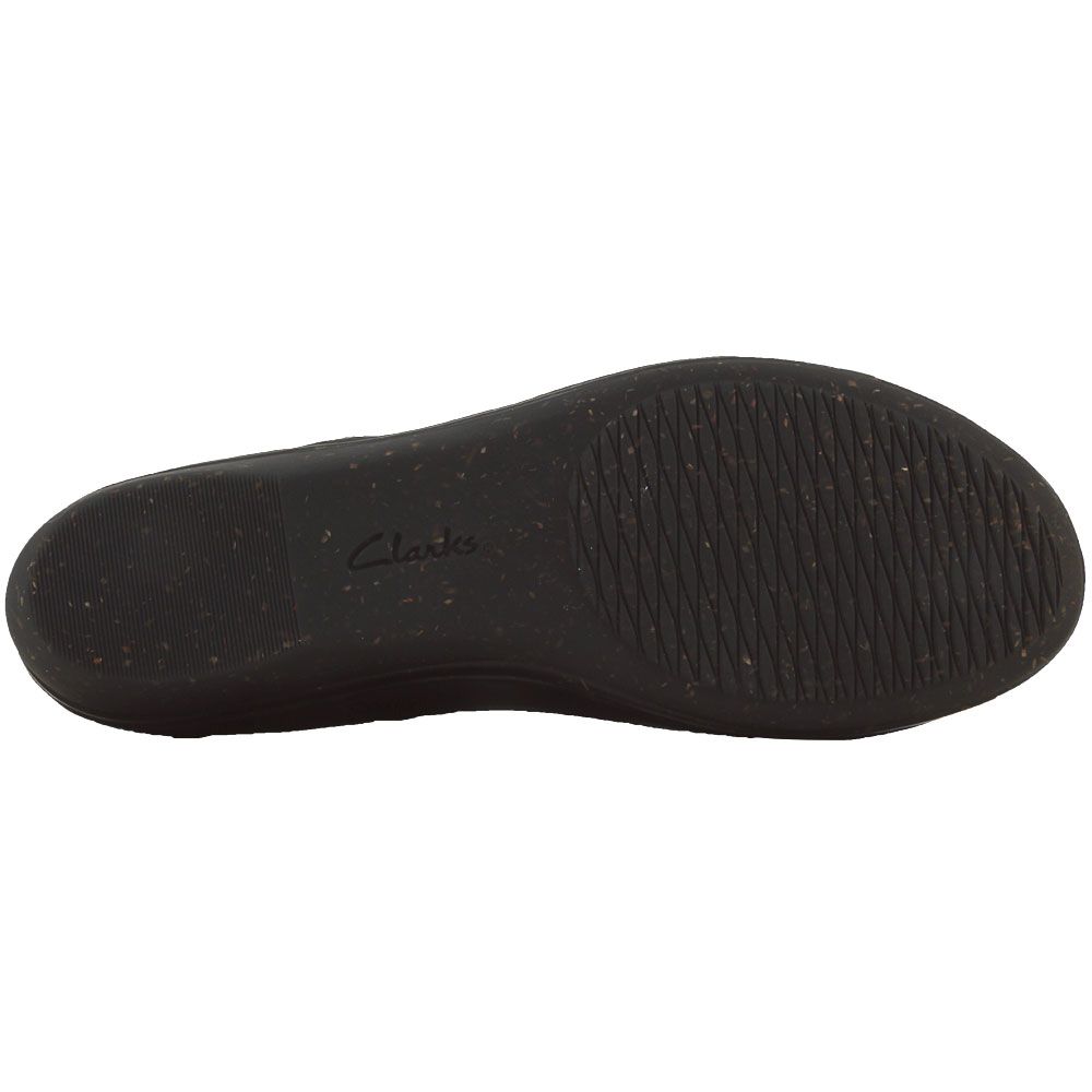 Clarks Everlay Dairyn Slip on Casual Shoes - Womens Black Sole View