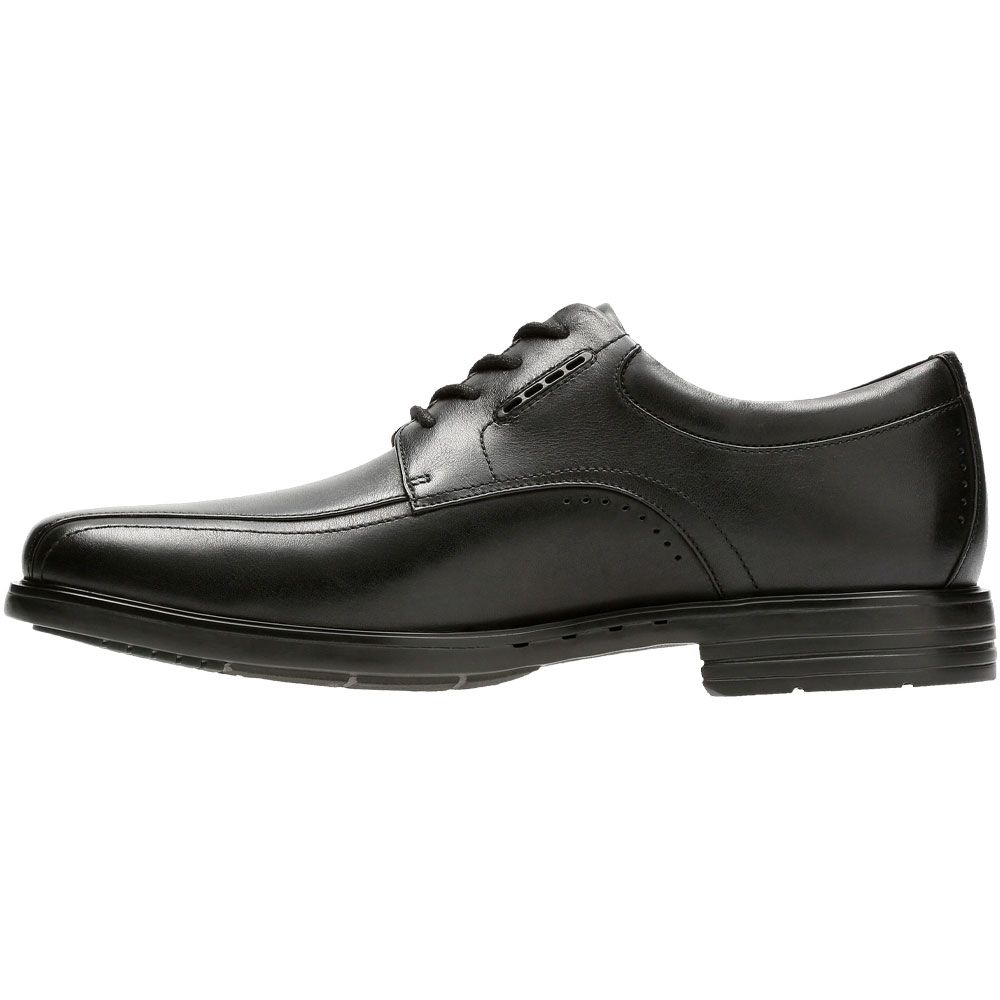Clarks Unkenneth Way Oxford Dress Shoes - Mens Black Back View