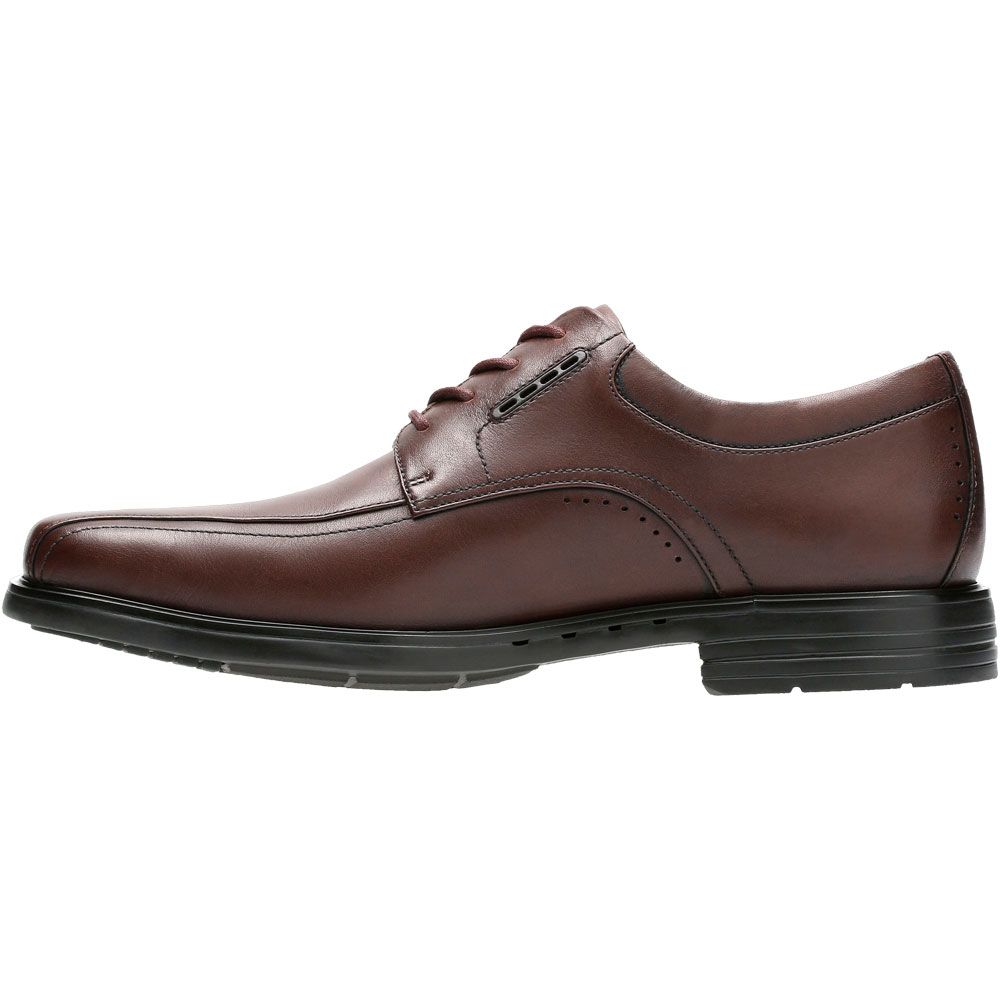 Clarks Unkenneth Way Oxford Dress Shoes - Mens Brown Back View
