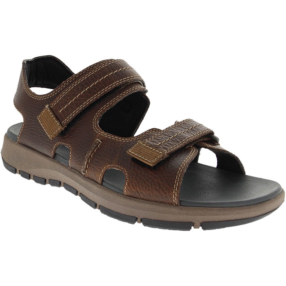 Clarks Brixby Shore Sandals - Mens Brown