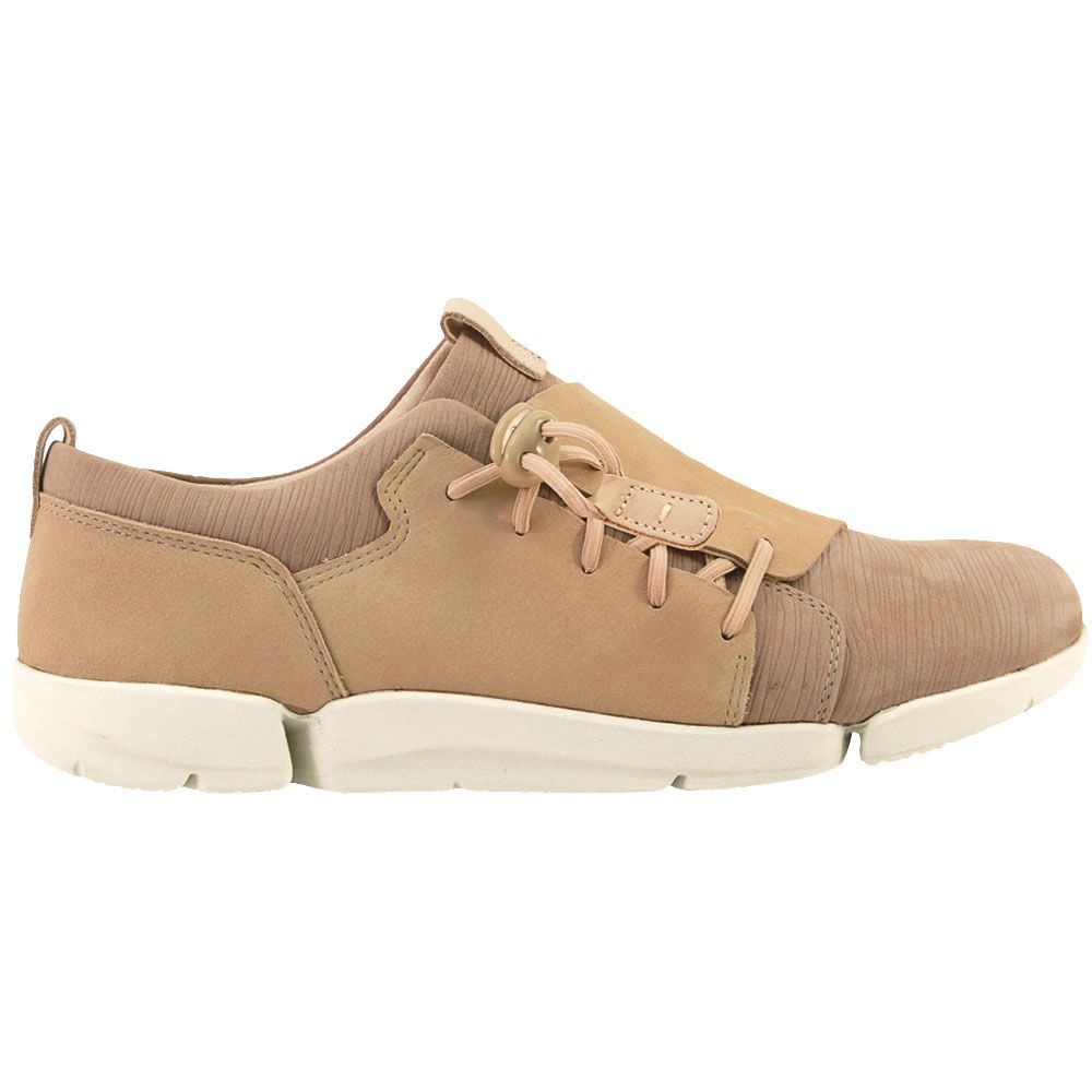 Clarks Tri Camilla Walking Shoes - Womens Sand Side View