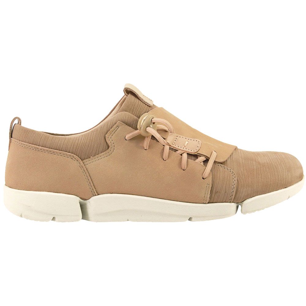 Clarks Tri Camilla Walking Shoes - Womens Sand Back View