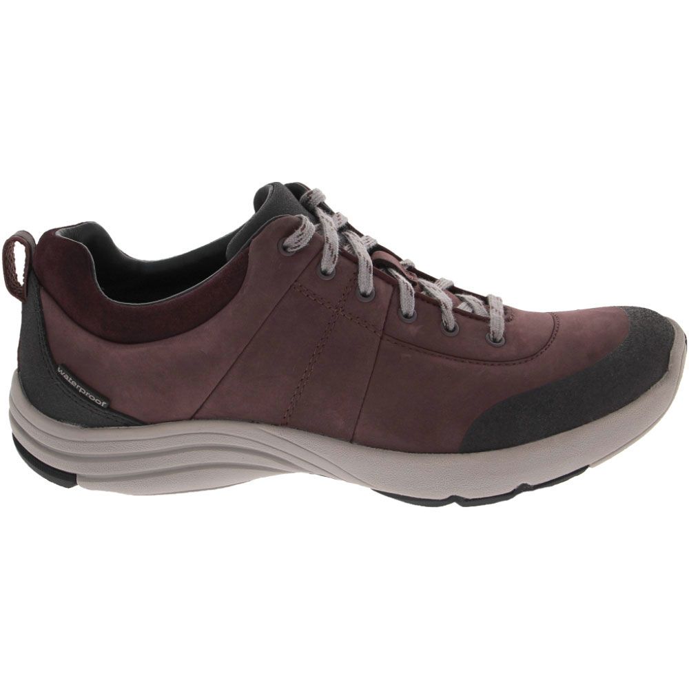Wave by Clarks Andes Casual Shoes - Womens Aubergine Side View