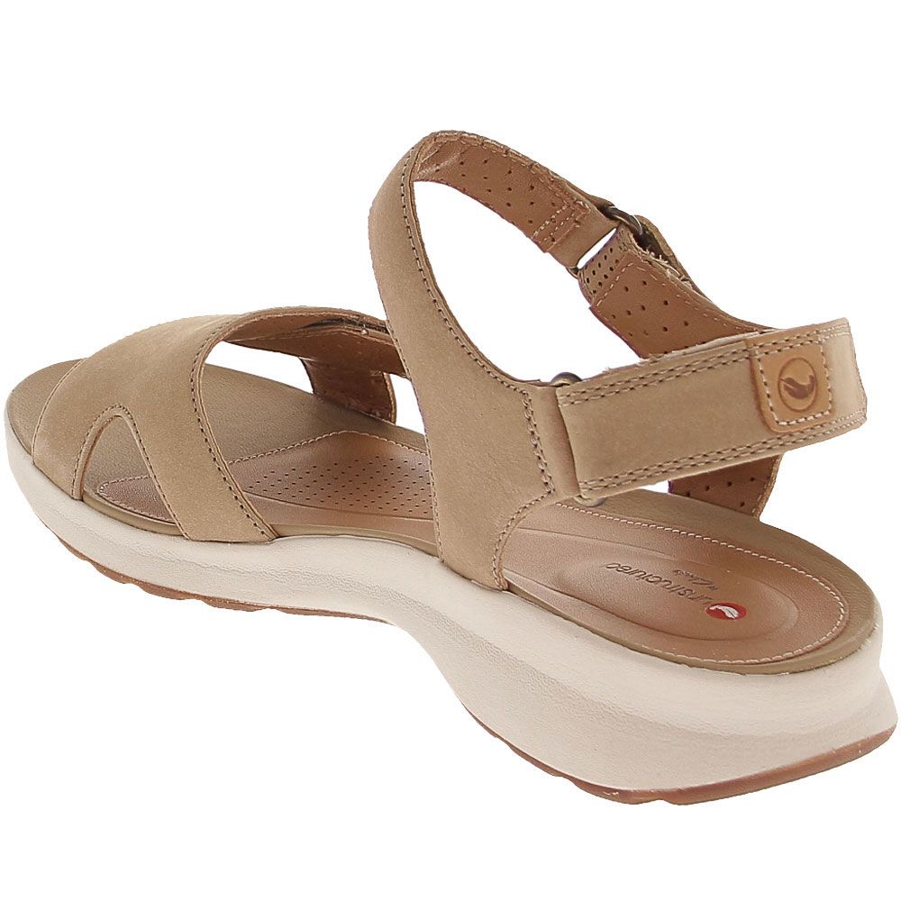 Unstructured by Clarks Adorn Calm Sandals - Womens Sand Back View