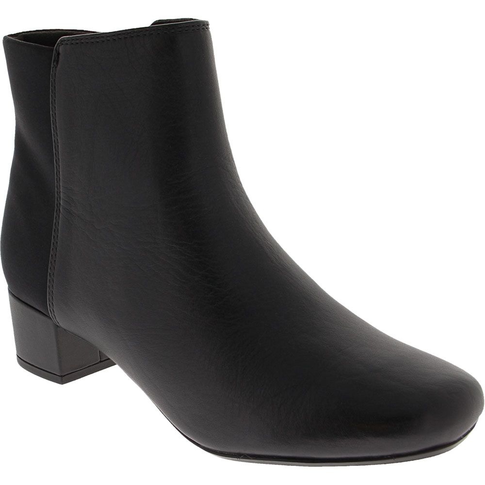 Clarks Charti Vally Ankle Boots - Womens Black