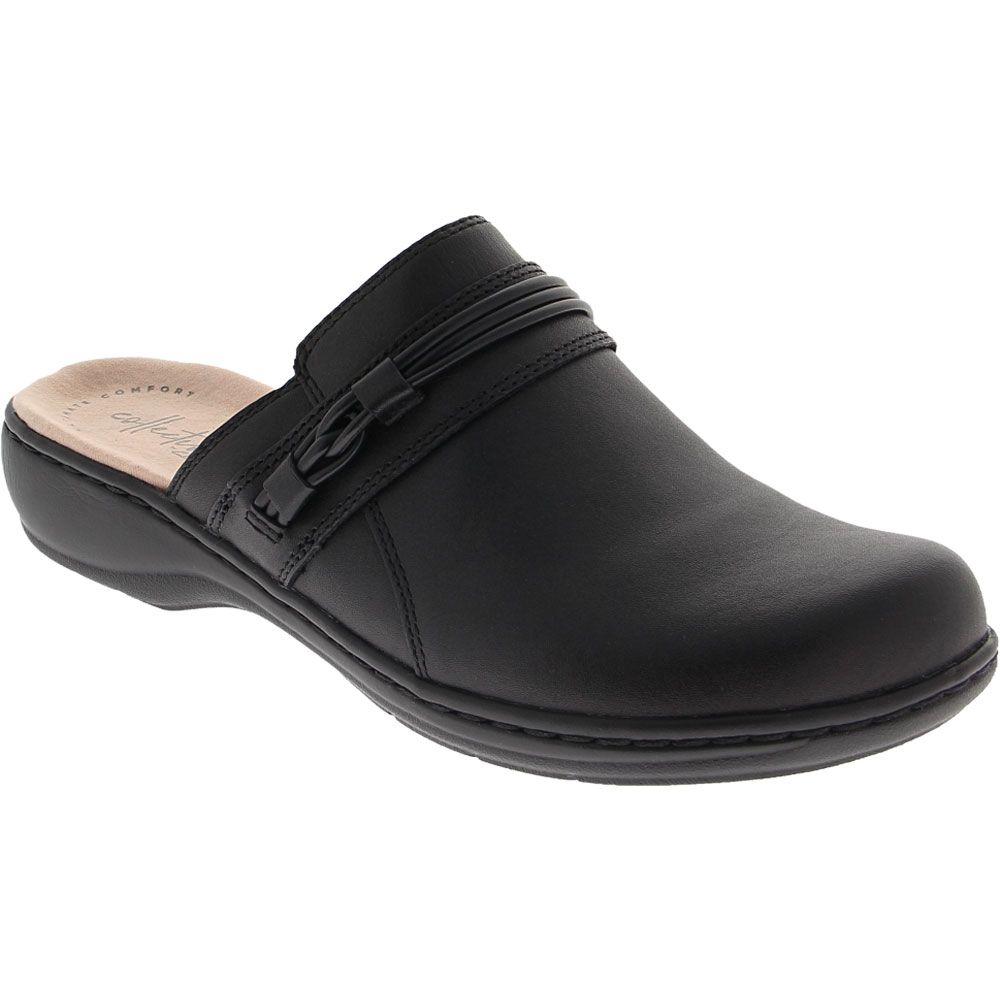 Clarks Leisa Clover Clogs Casual Shoes - Womens Black