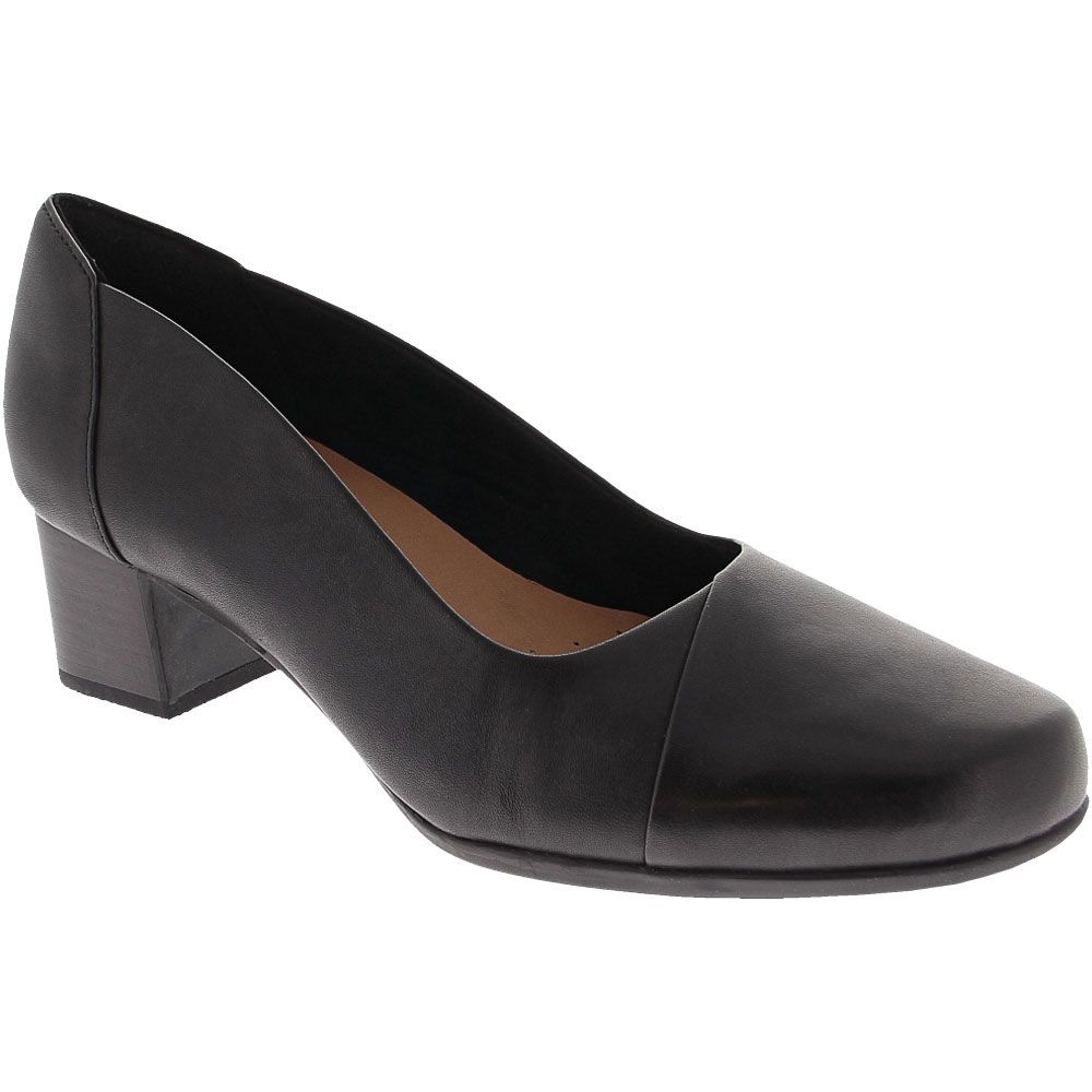 Unstructured by Clarks Damson Step Casual Dress Shoes - Womens Black
