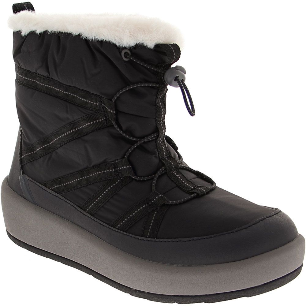 Clarks Step North Frost Winter Boots - Womens Black