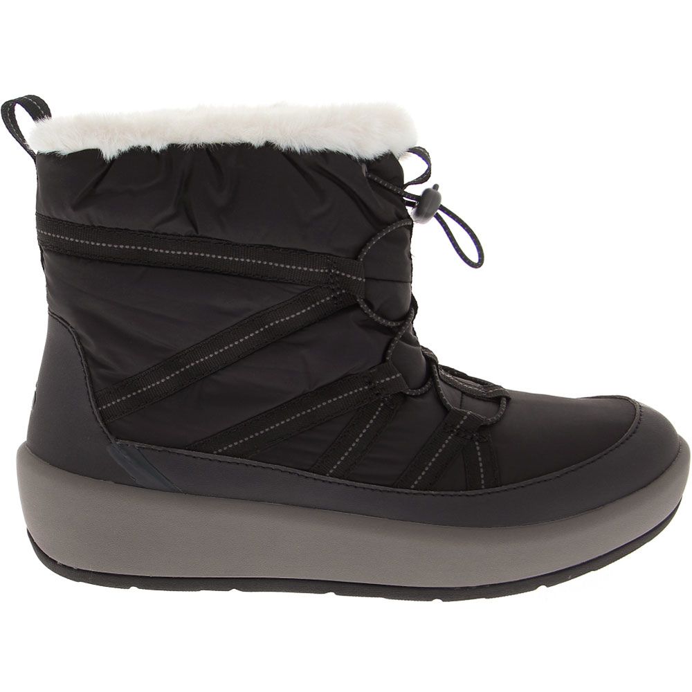 'Clarks Step North Frost Comfort Winter Boots - Womens Black