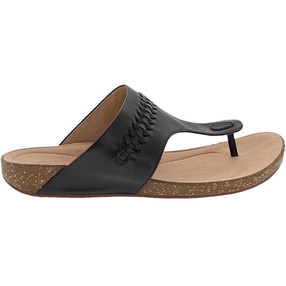 'Unstructured by Clarks Un Perri Vibe Sandals - Womens Black