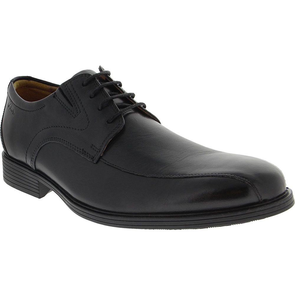 Clarks Whiddon Pace Oxford Dress Shoes - Mens Black