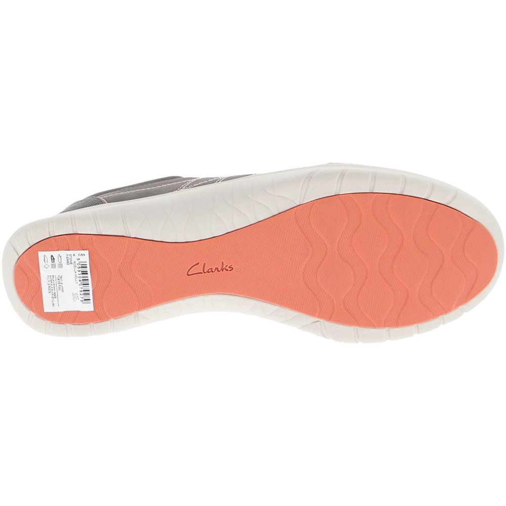 Clarks Adella Holly Walking Shoes - Womens Stone Sole View