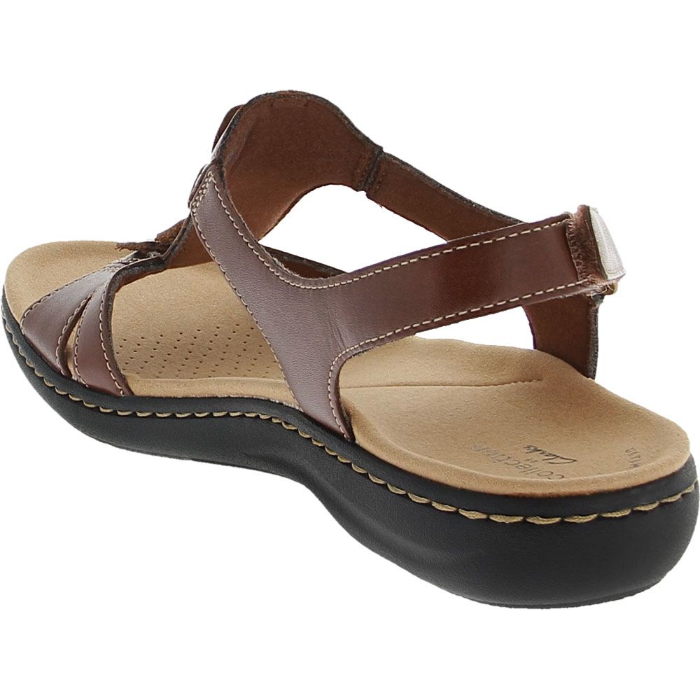 Clarks Laurieanna Kay Sandals - Womens Tan Back View