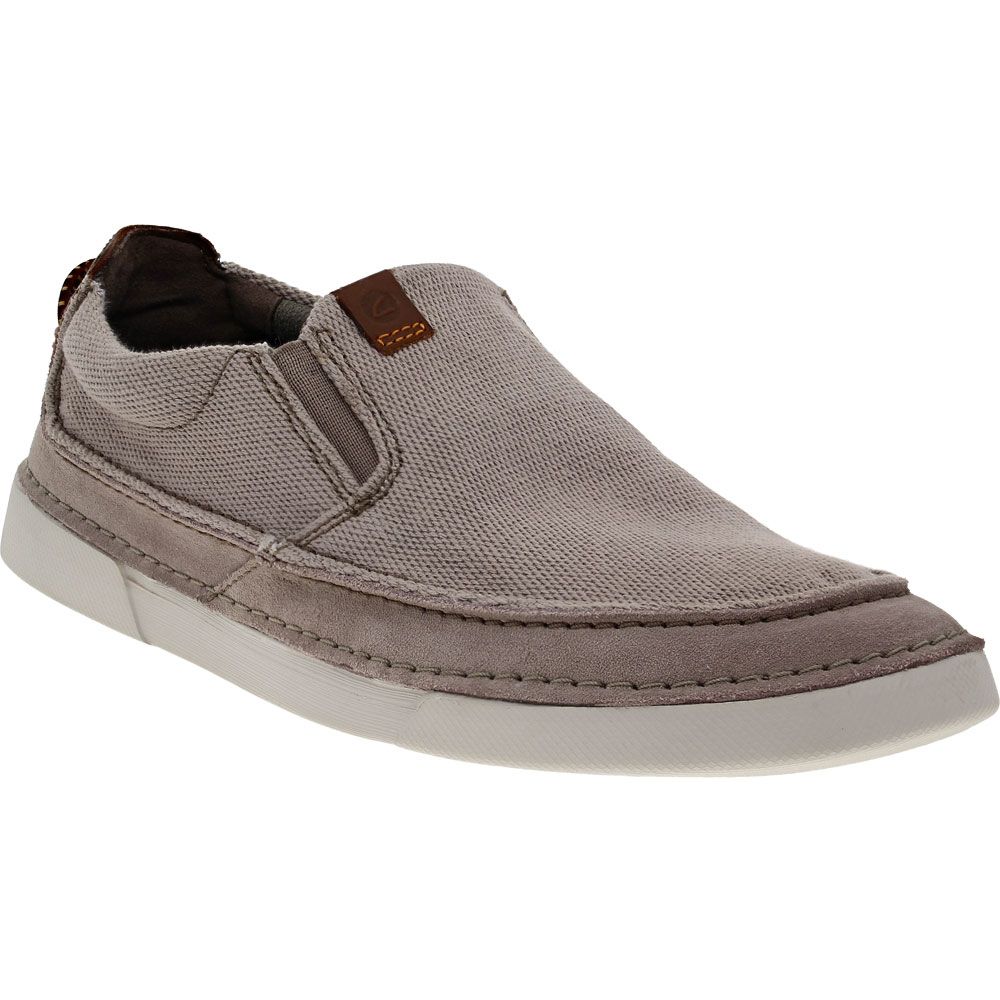 Clarks Gereld Step Casual Shoe - Mens Grey