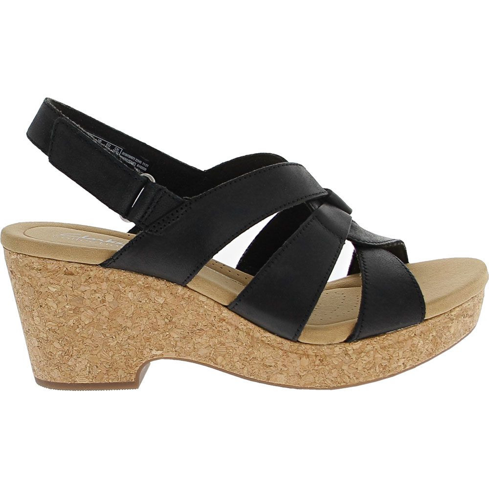 Clarks® Giselle Beach Women's Nubuck Leather Wedge Sandals | lupon.gov.ph