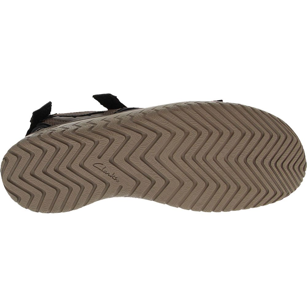 Clarks Wesley Bay Sandals - Mens Brown Sole View