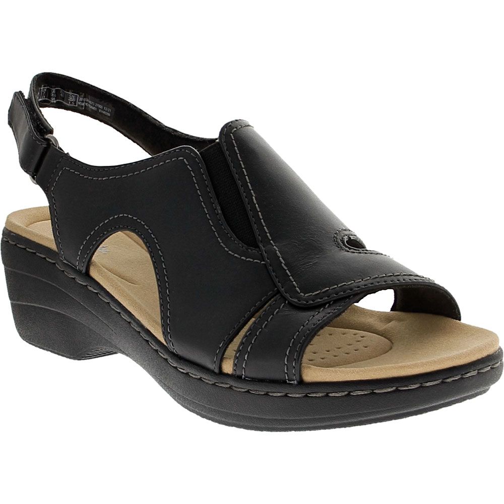 Clarks Merliah Style Sandals - Womens Black