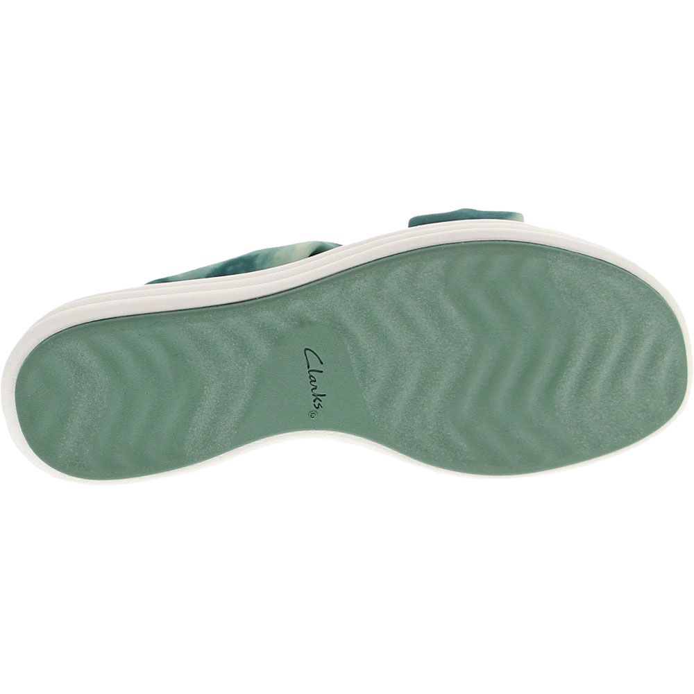 Clarks Drift Ave Sandals - Womens Teal Sole View