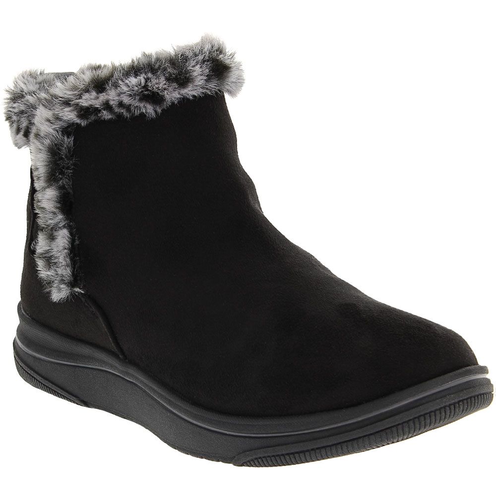 Clarks Breeze Fur Casual Boots - Womens Black