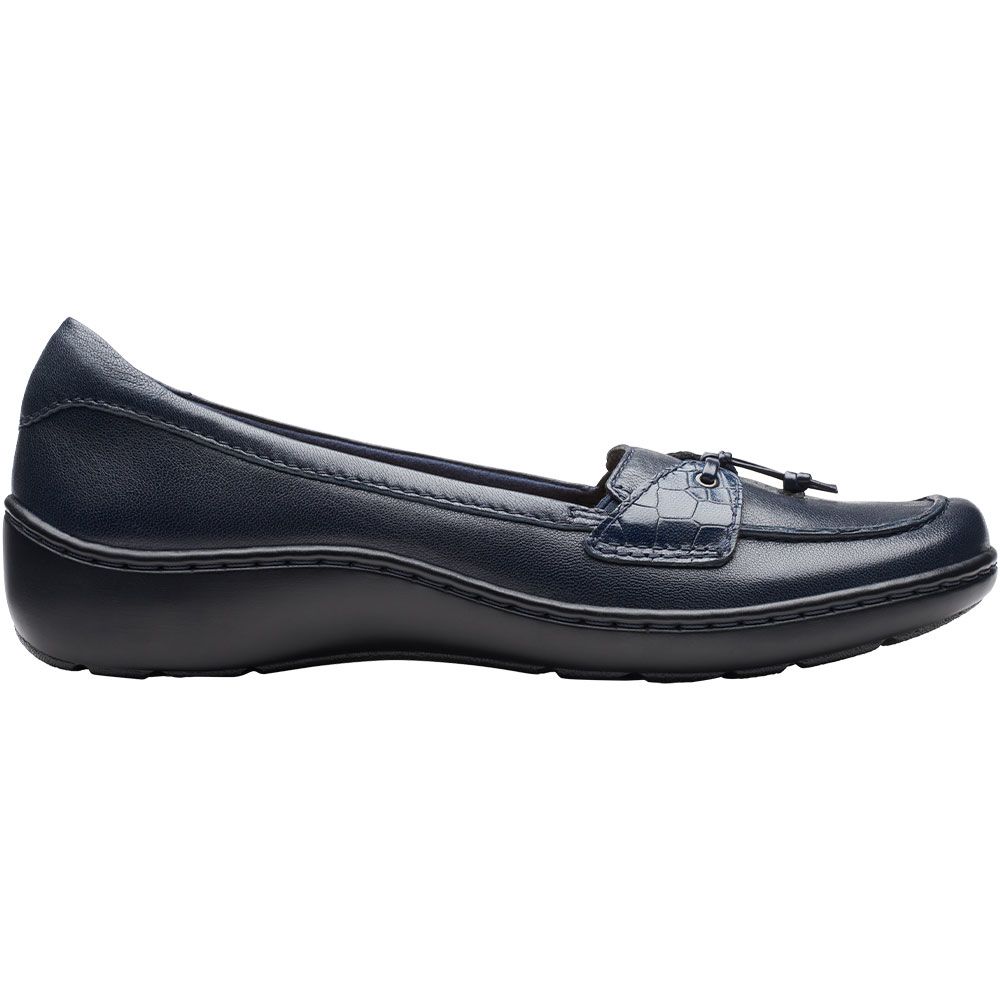 Clarks Cora Haley Loafer | Womens Slip on Casual Shoes | Rogan's Shoes