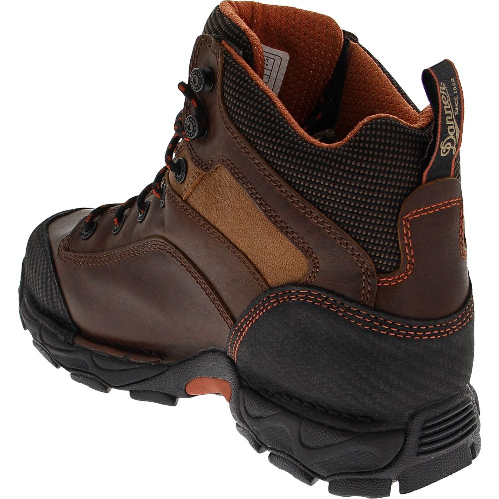Danner Corvallis GTX Non-Metallic Safety Toe Work Boots - Mens Brown Back View