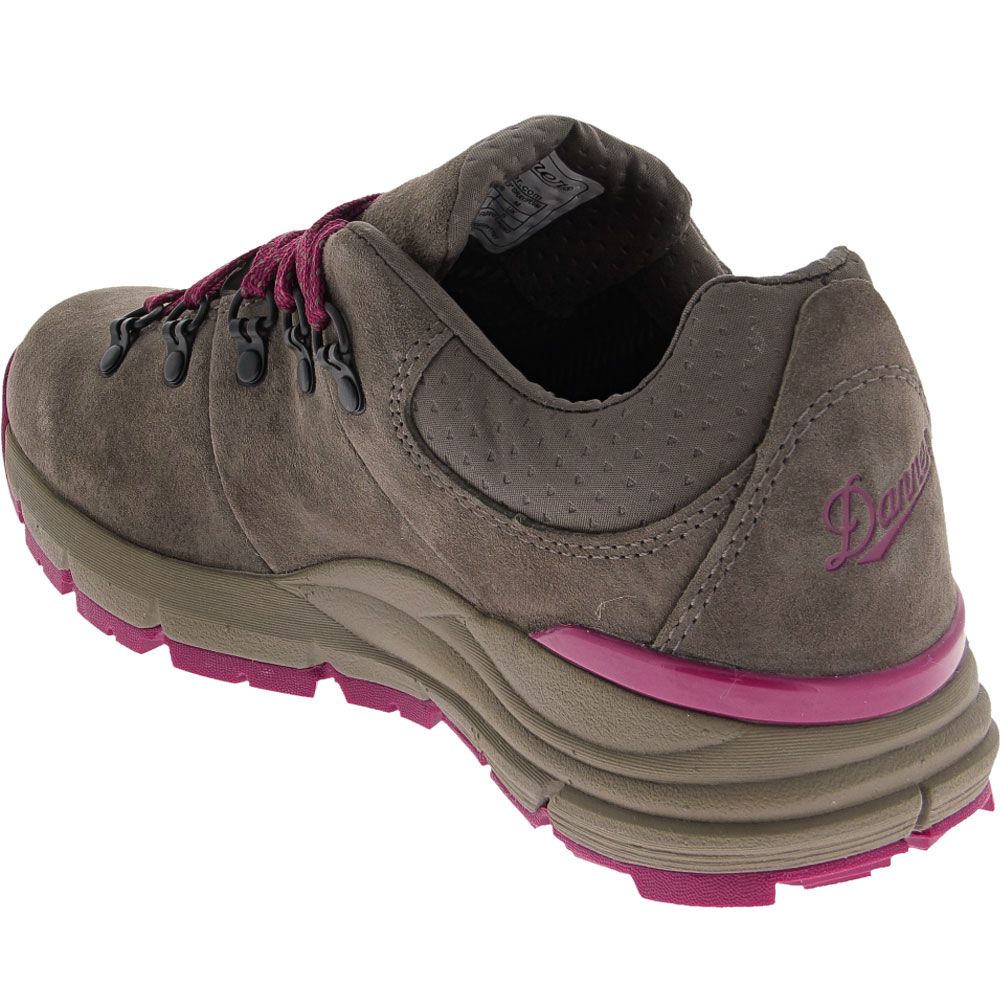 Danner Mountain 600 Low Waterproof Hiking Shoes - Womens Brown Back View