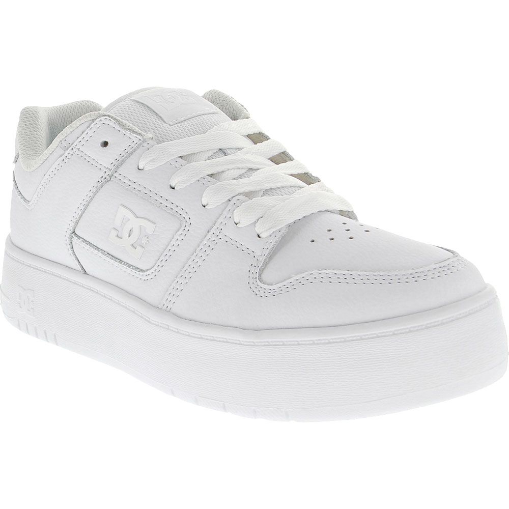 DC Shoes Manteca 4 Platform Skate Shoes - Womens White