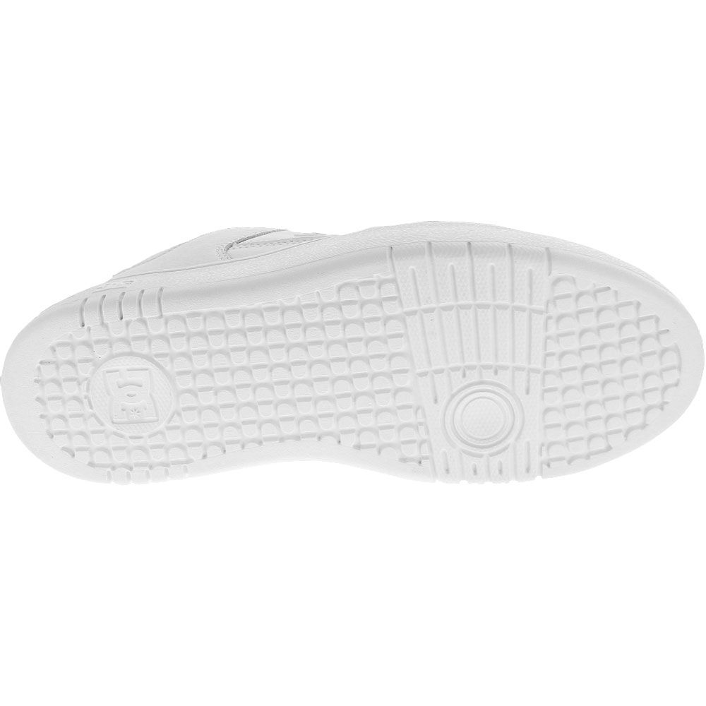 DC Shoes Manteca 4 Platform Skate Shoes - Womens White Sole View