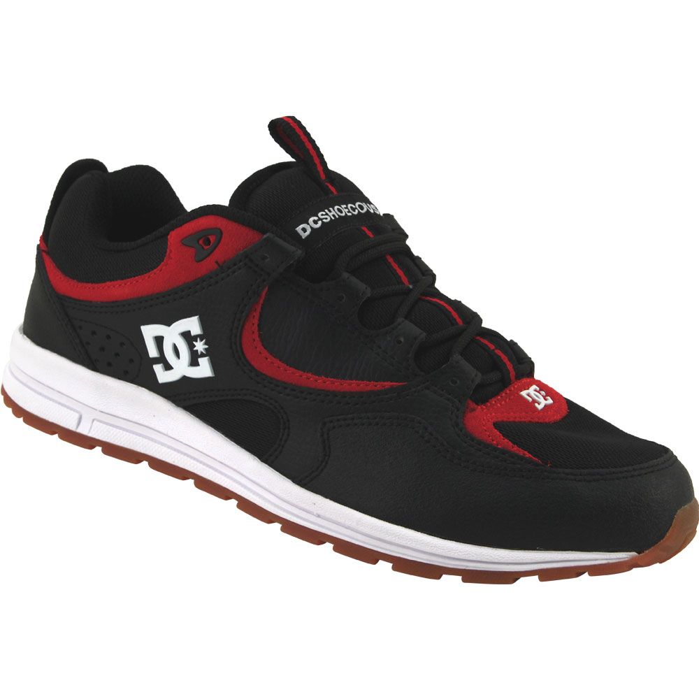 DC Shoes Kalis Lite Skate Shoes - Mens Black Red
