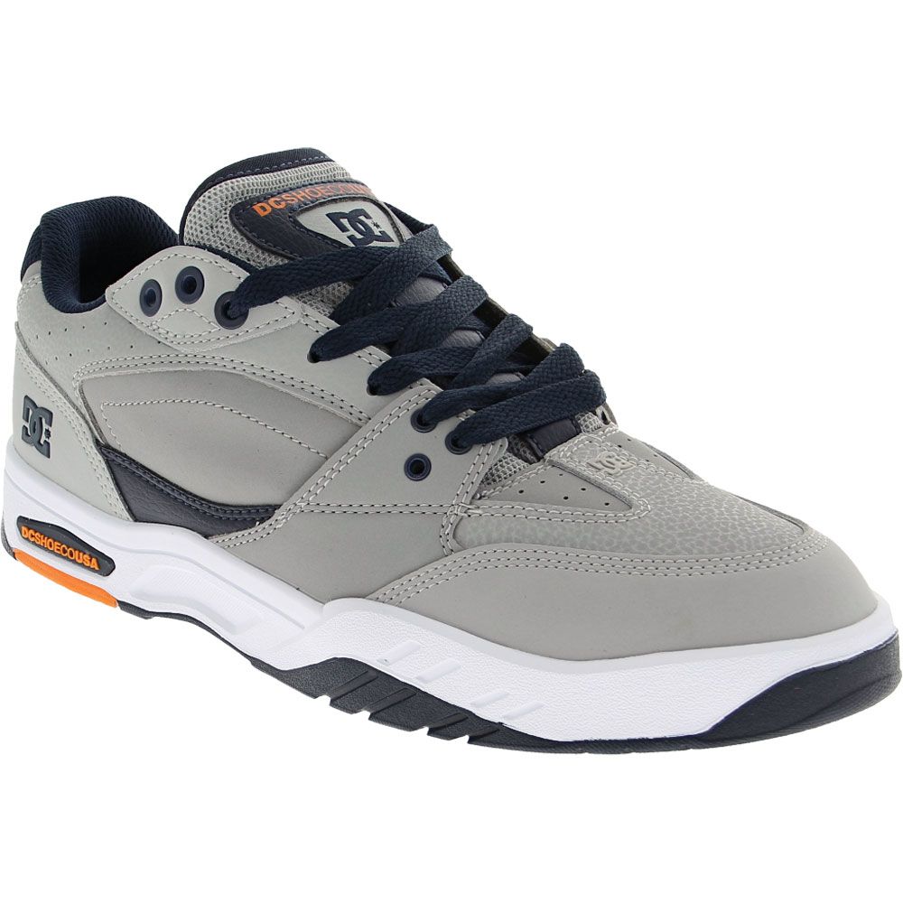 DC Shoes Maswell Skate Shoes - Mens Grey Dark Navy