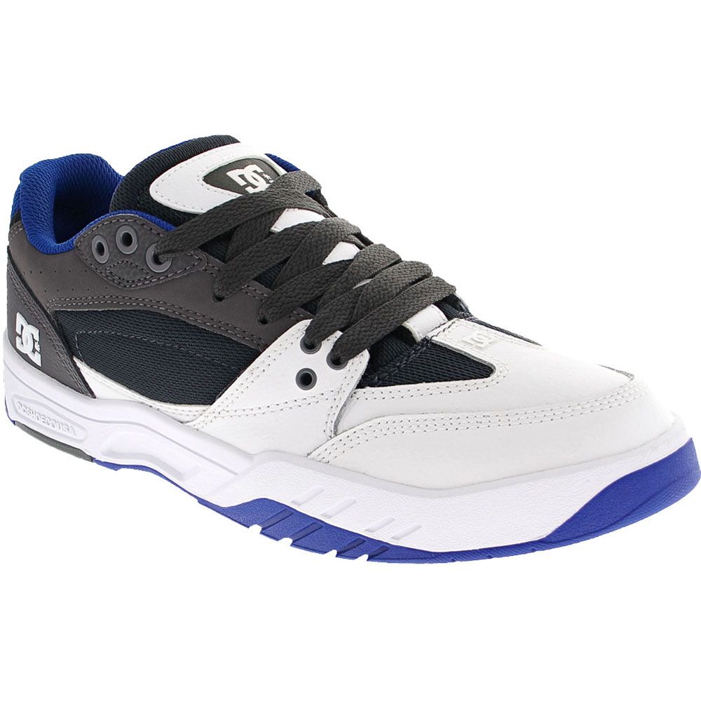DC Shoes Maswell Skate Shoes - Mens Black White Blue