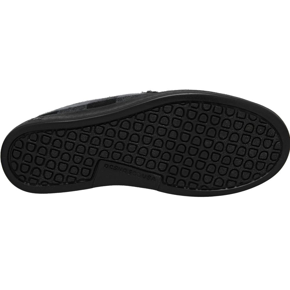 DC Shoes Villian 2 Wnt Slippers - Mens Black Charcoal Sole View