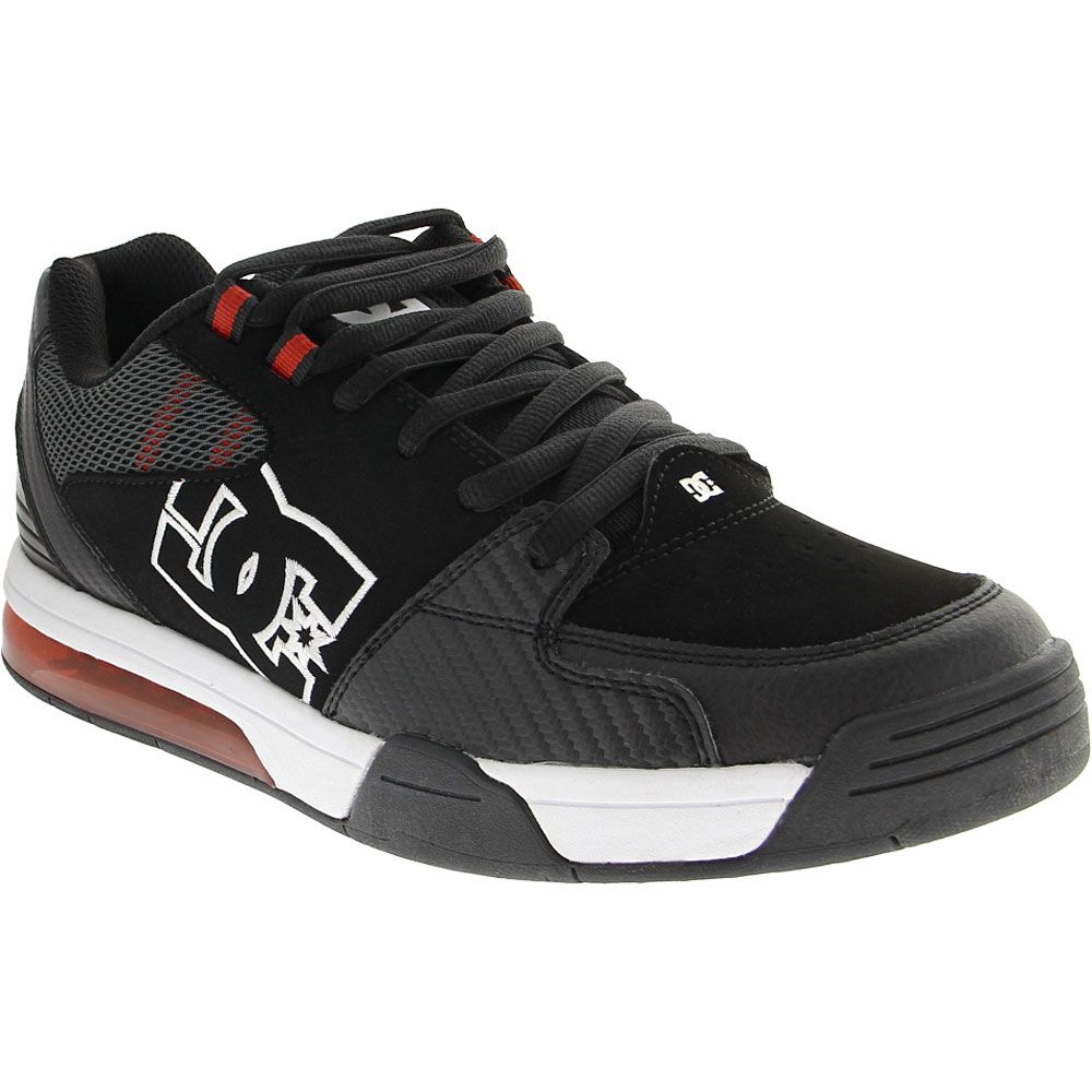 DC Shoes Versatile Skate Shoes - Mens Black Red