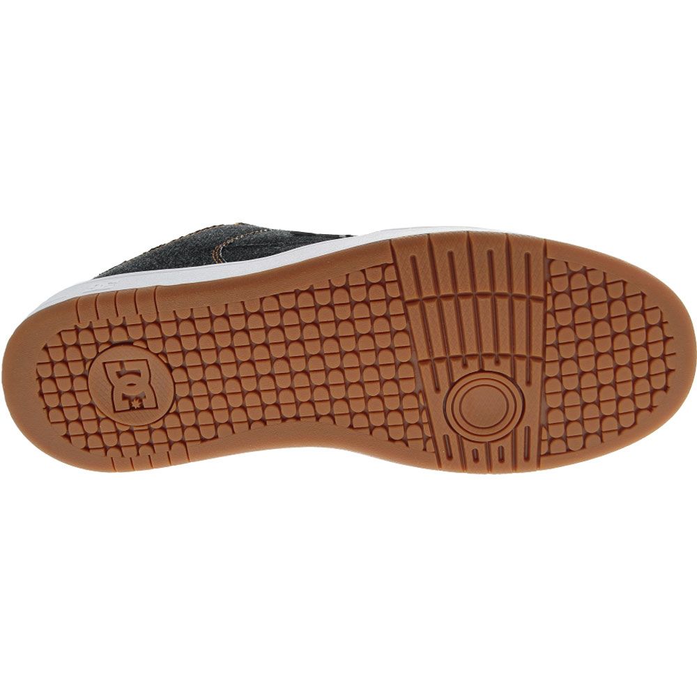 DC Shoes Manteca 4 Skate Shoes - Mens Black Denim Sole View