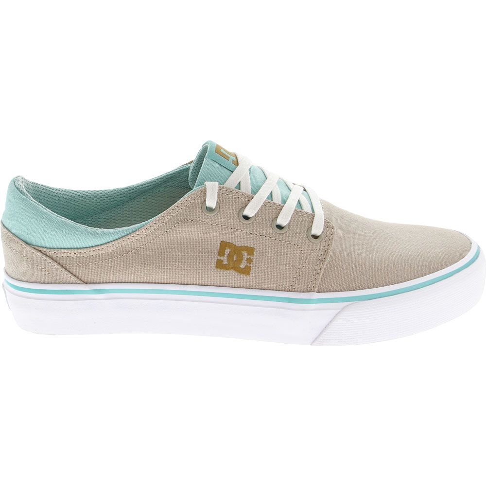 DC Shoes Trase TX Skate Shoes - Womens Sand Dollar Side View