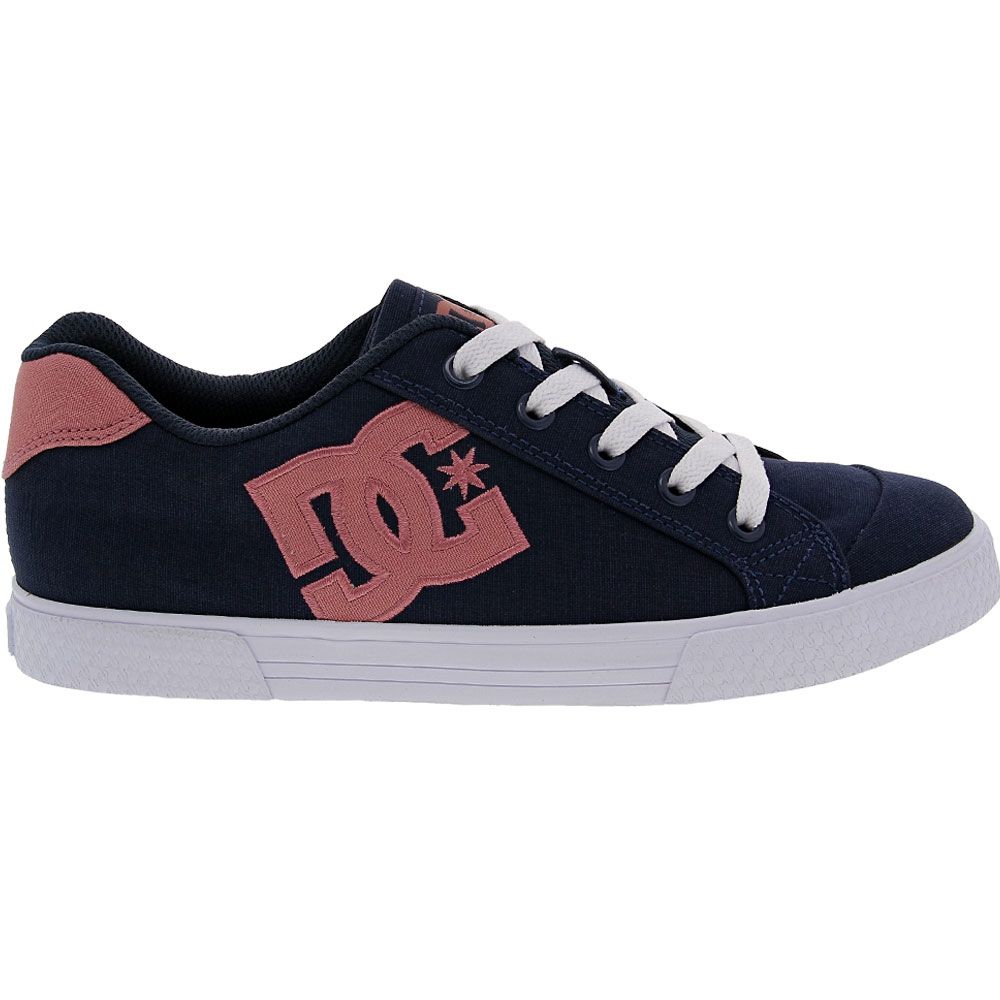 Dc Shoes Chelsea Se Women Suede Leather Trainer In Black Mono Size UK 3-8 