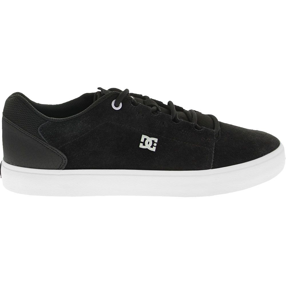 DC Shoes Hyde Skate Shoes - Mens Black White Side View